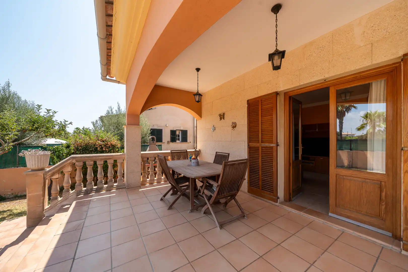 Terrassa de Casa o xalet en venda en Marratxí amb Aire condicionat, Calefacció i Jardí privat