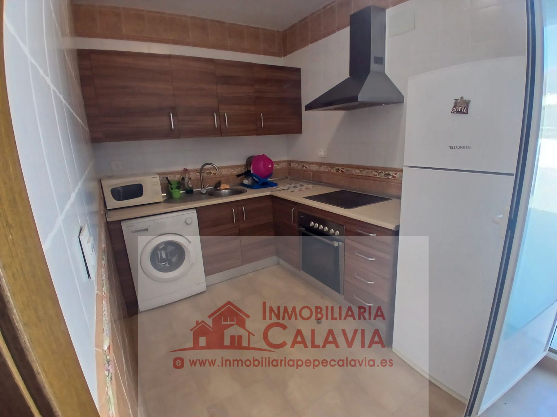 Kitchen of Apartment for sale in Baeza  with Air Conditioner, Terrace and Furnished
