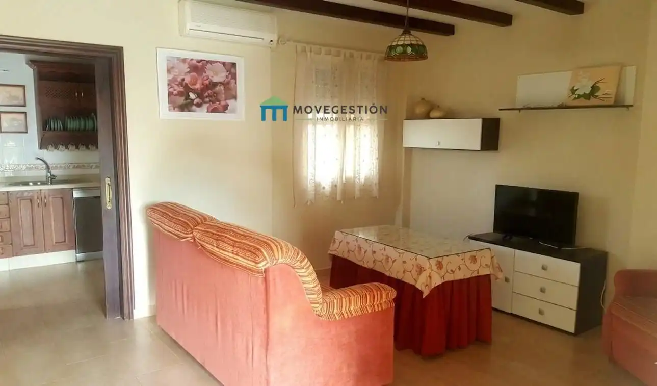 Living room of Houses for sale in Ubrique  with Air Conditioner, Private garden and Terrace