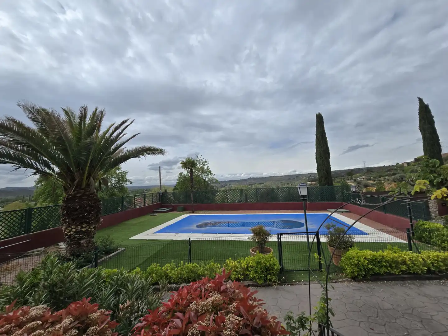Piscina de Casa o chalet en venta en Morata de Tajuña con Aire acondicionado, Calefacción y Jardín privado