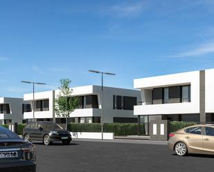 Exterior view of Single-family semi-detached for sale in Miño  with Private garden