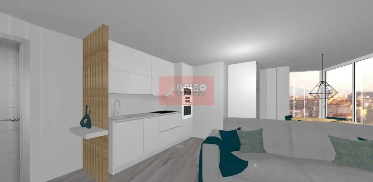 Cuina de Apartament en venda en Ourense Capital  amb Calefacció, Terrassa i Traster