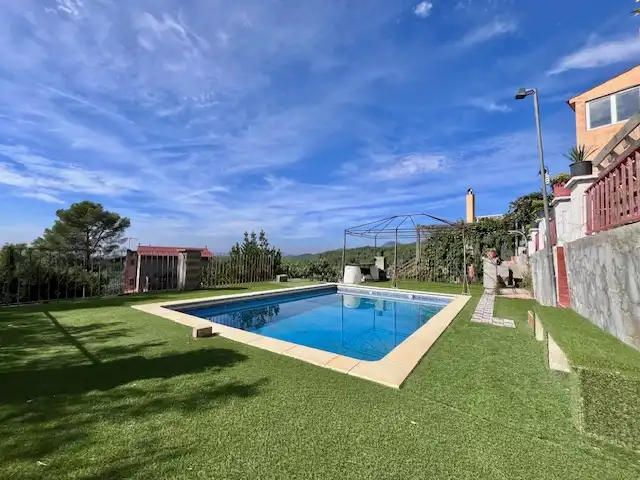 Piscina de Casa o chalet en venta en Viladecavalls con Terraza, Trastero y Piscina