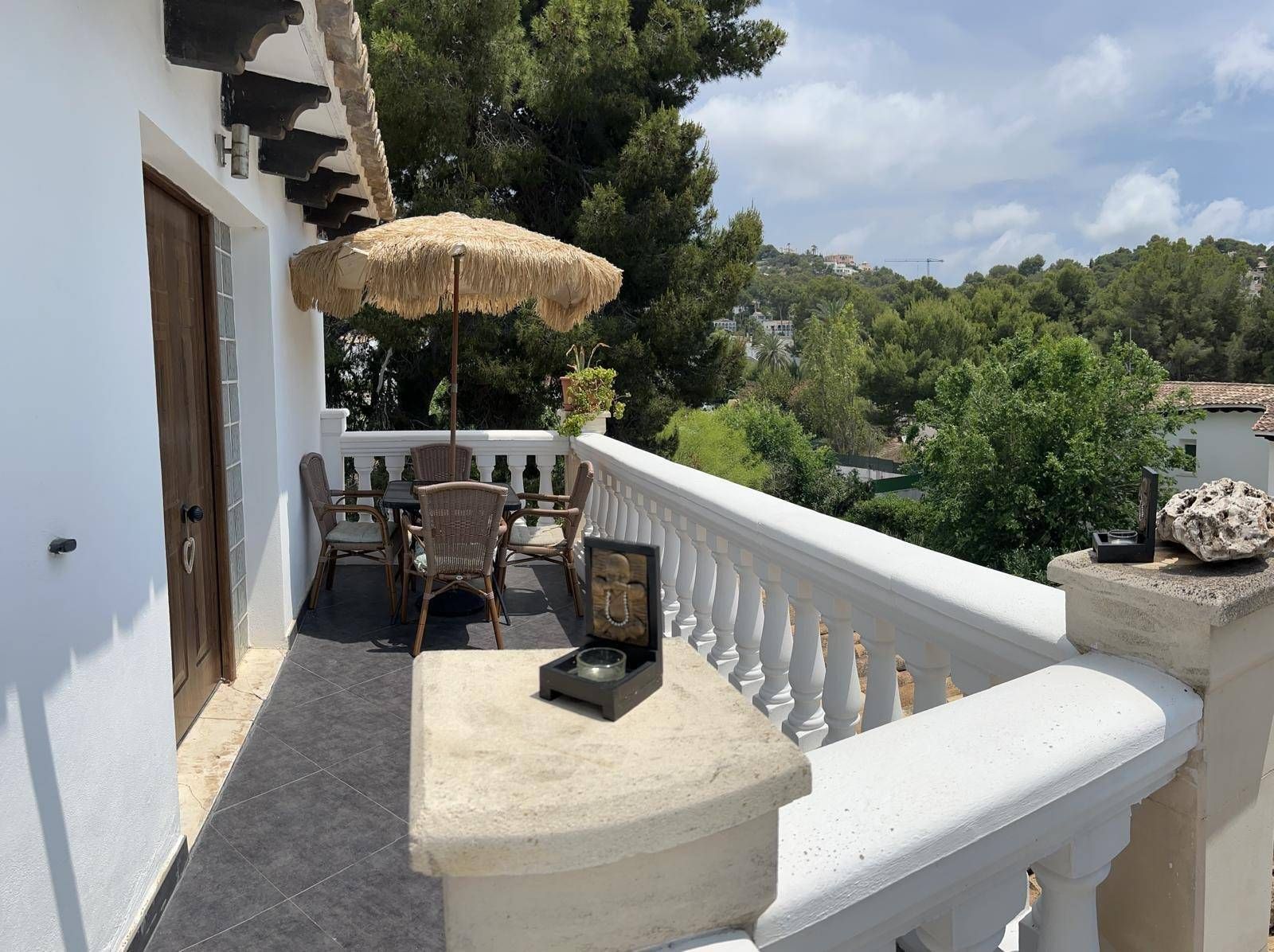 Terrassa de Apartament de lloguer en Calvià amb Aire condicionat, Jardí privat i Parquet