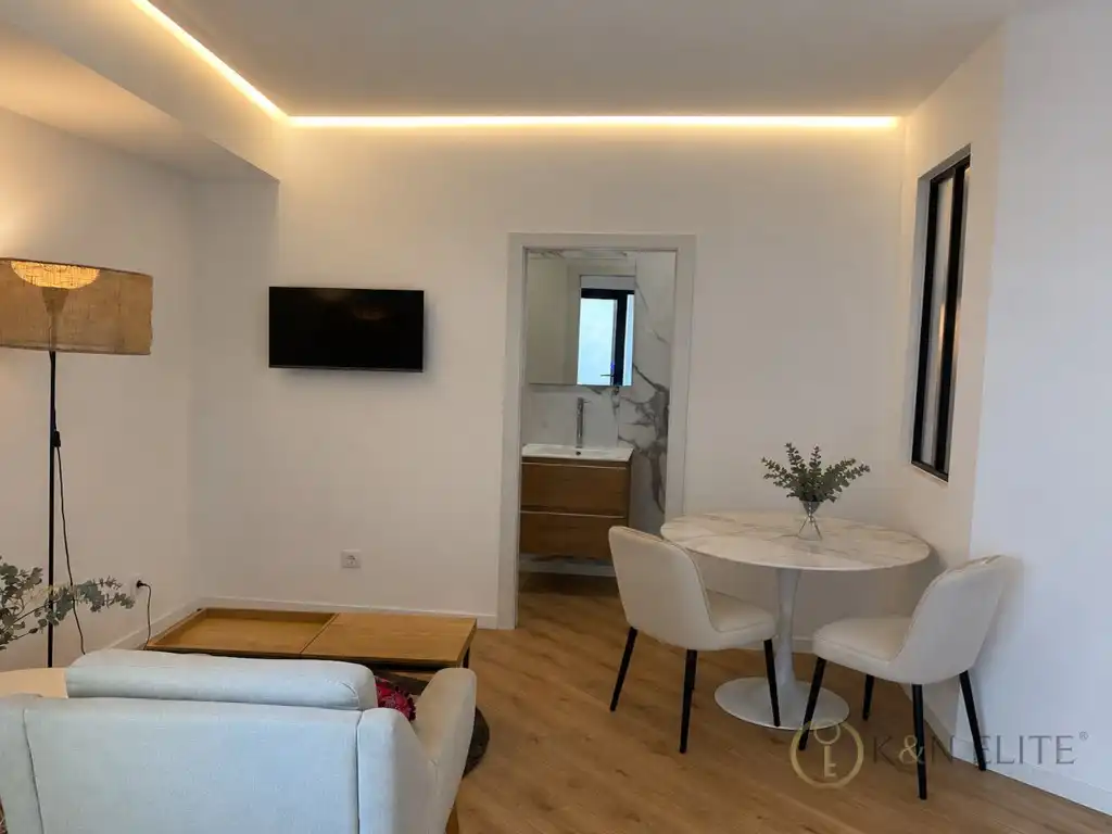 Sala de estar de Piso de alquiler en Boadilla del Monte con Terraza
