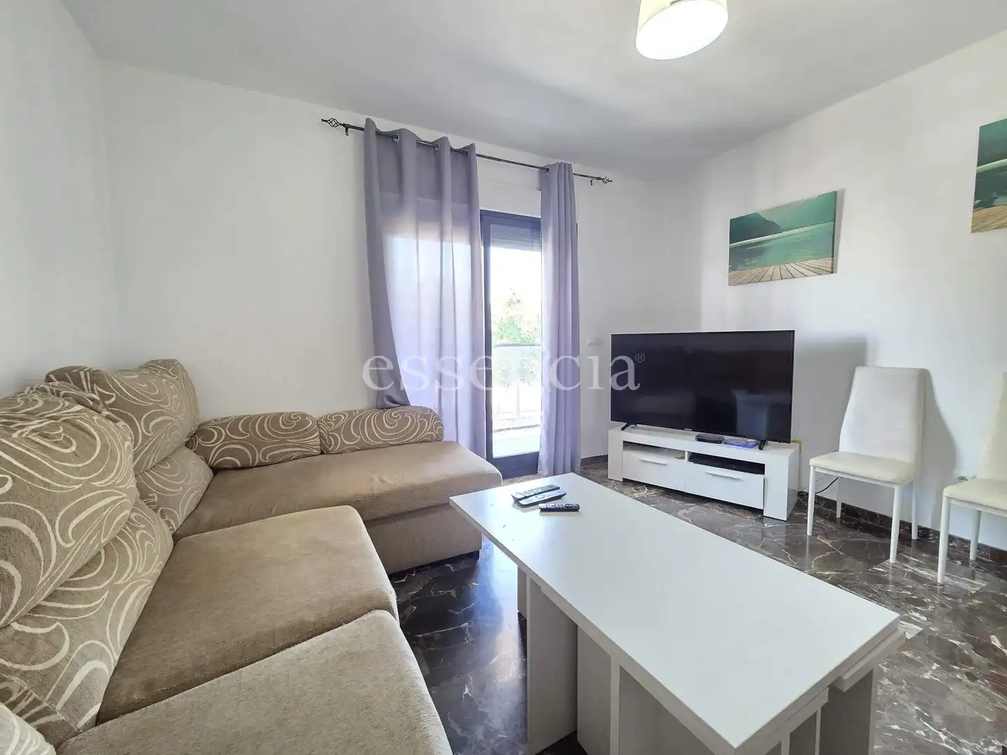 Sala d'estar de Pis en venda en Potries amb Aire condicionat, Terrassa i Traster