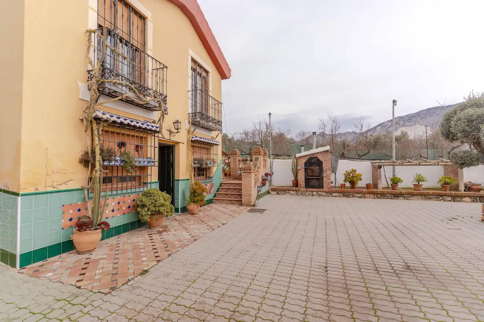 Vista exterior de Casa o chalet en venta en Dúrcal con Jardín privado