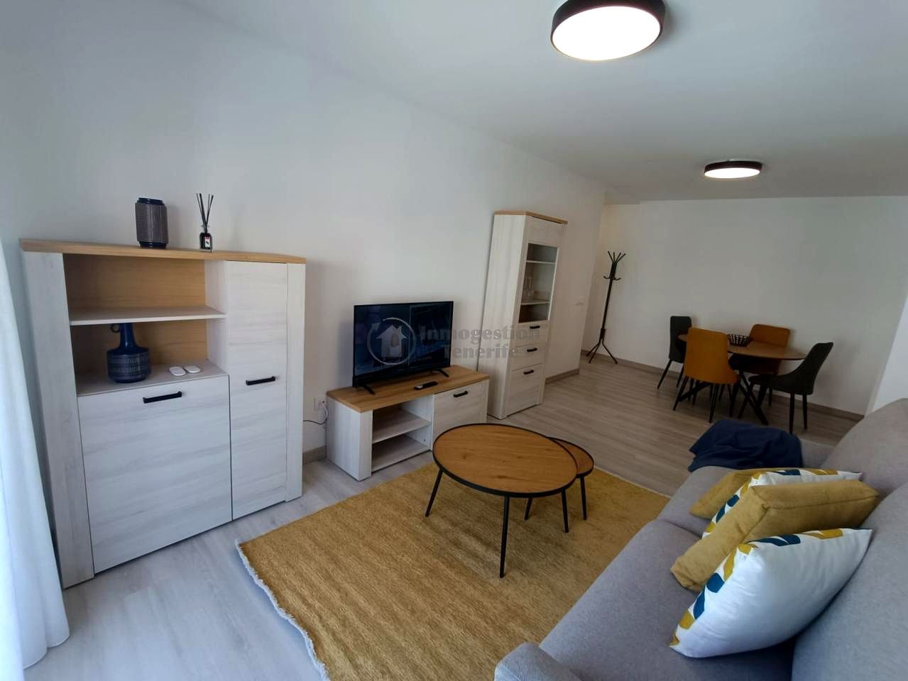 Living room of Flat to rent in Arona  with Furnished, Balcony and Internet
