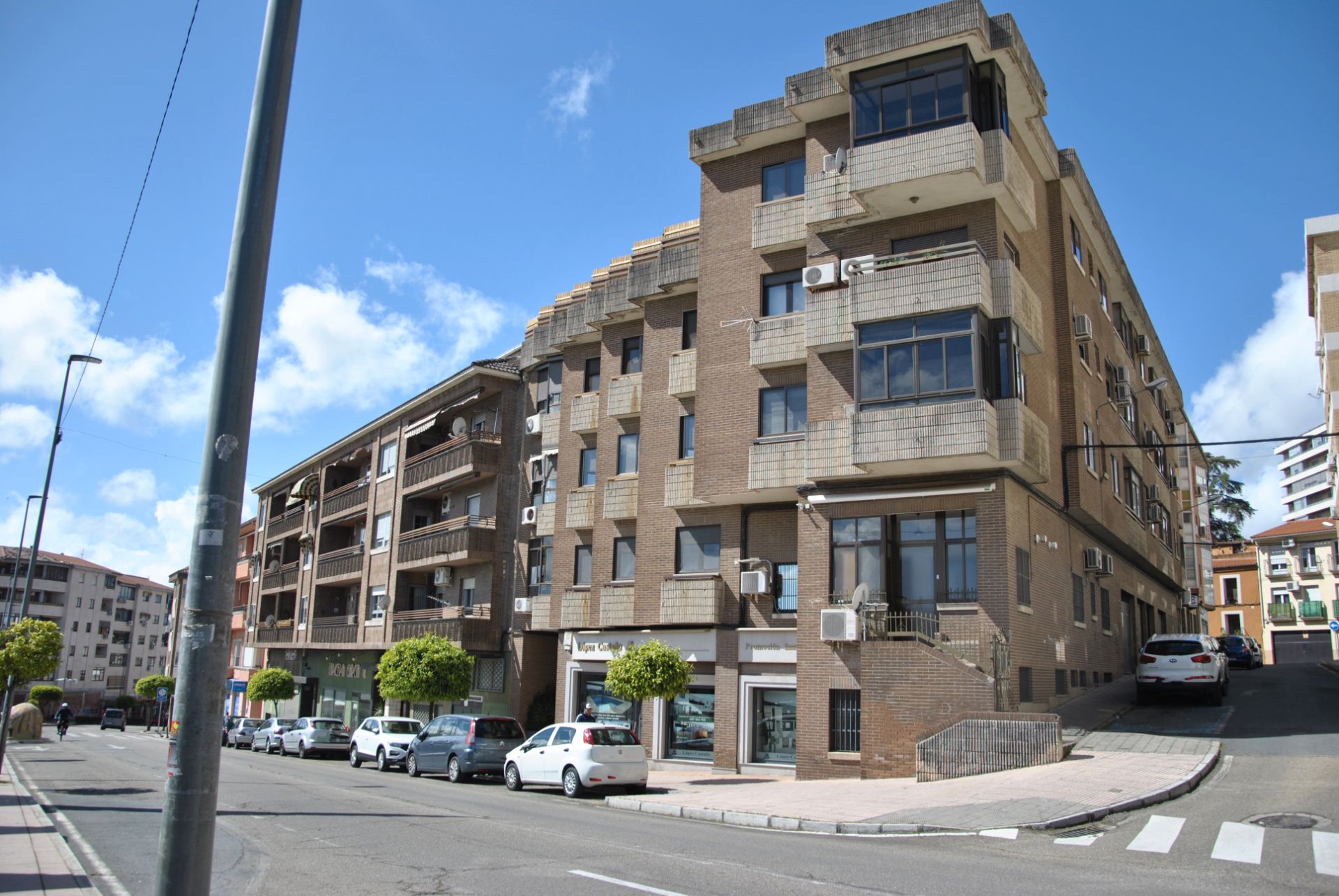 Exterior view of Flat for sale in Plasencia  with Heating, Parquet flooring and Terrace