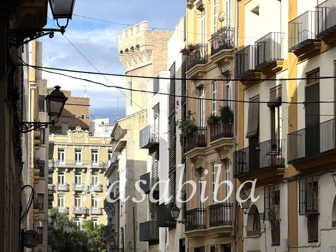 Vista exterior de Piso en venta en Valencia con Balcón