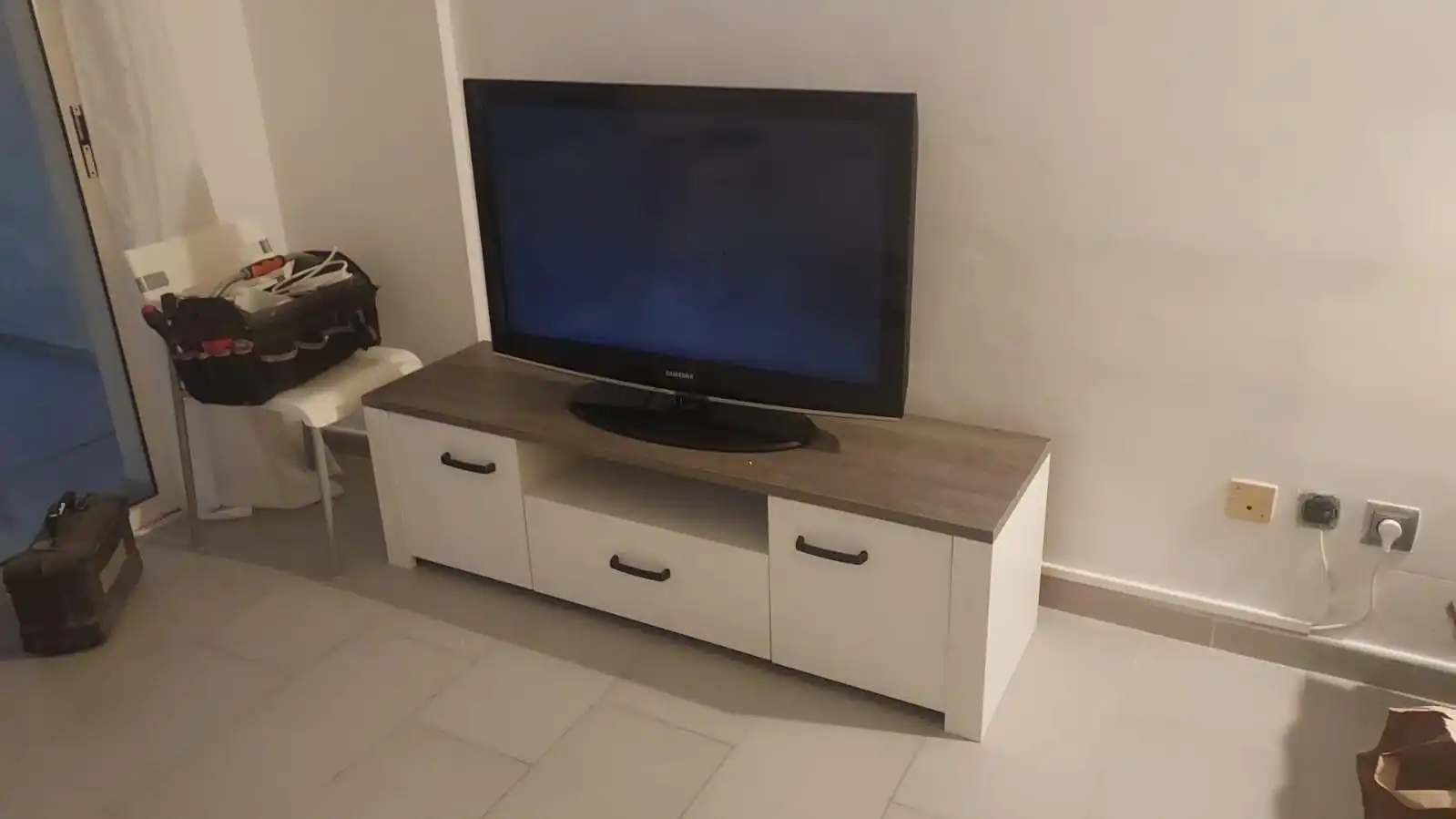 Sala de estar de Apartamento en venta en Salou con Jardín privado, Terraza y Amueblado