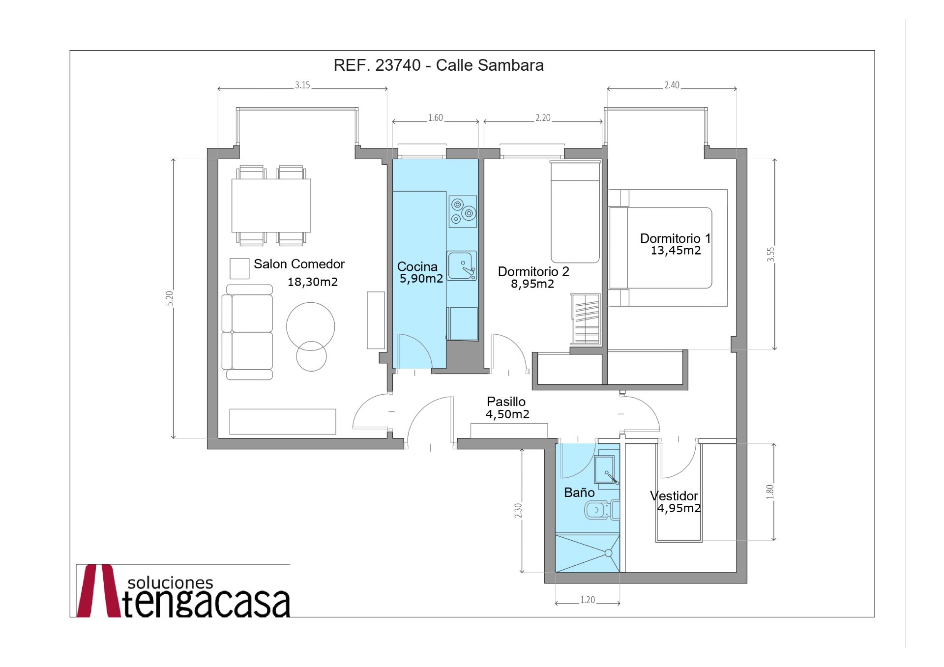 Pis de lloguer en  Madrid Capital amb Aire condicionat, Calefacció i Parquet