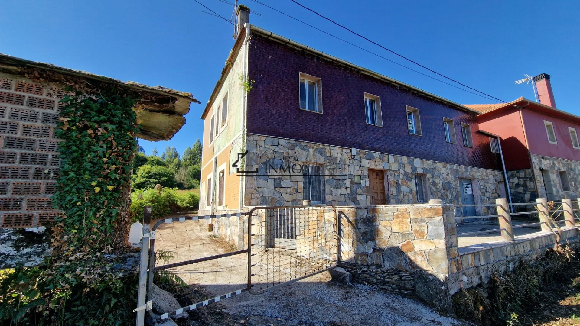 Exterior view of Single-family semi-detached for sale in Forcarei  with Private garden