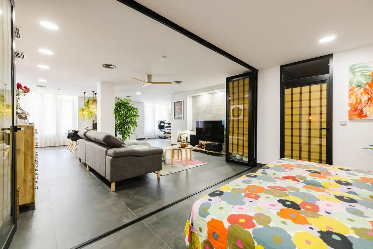 Sala d'estar de Loft en venda en Málaga amb Aire condicionat, Calefacció i Traster