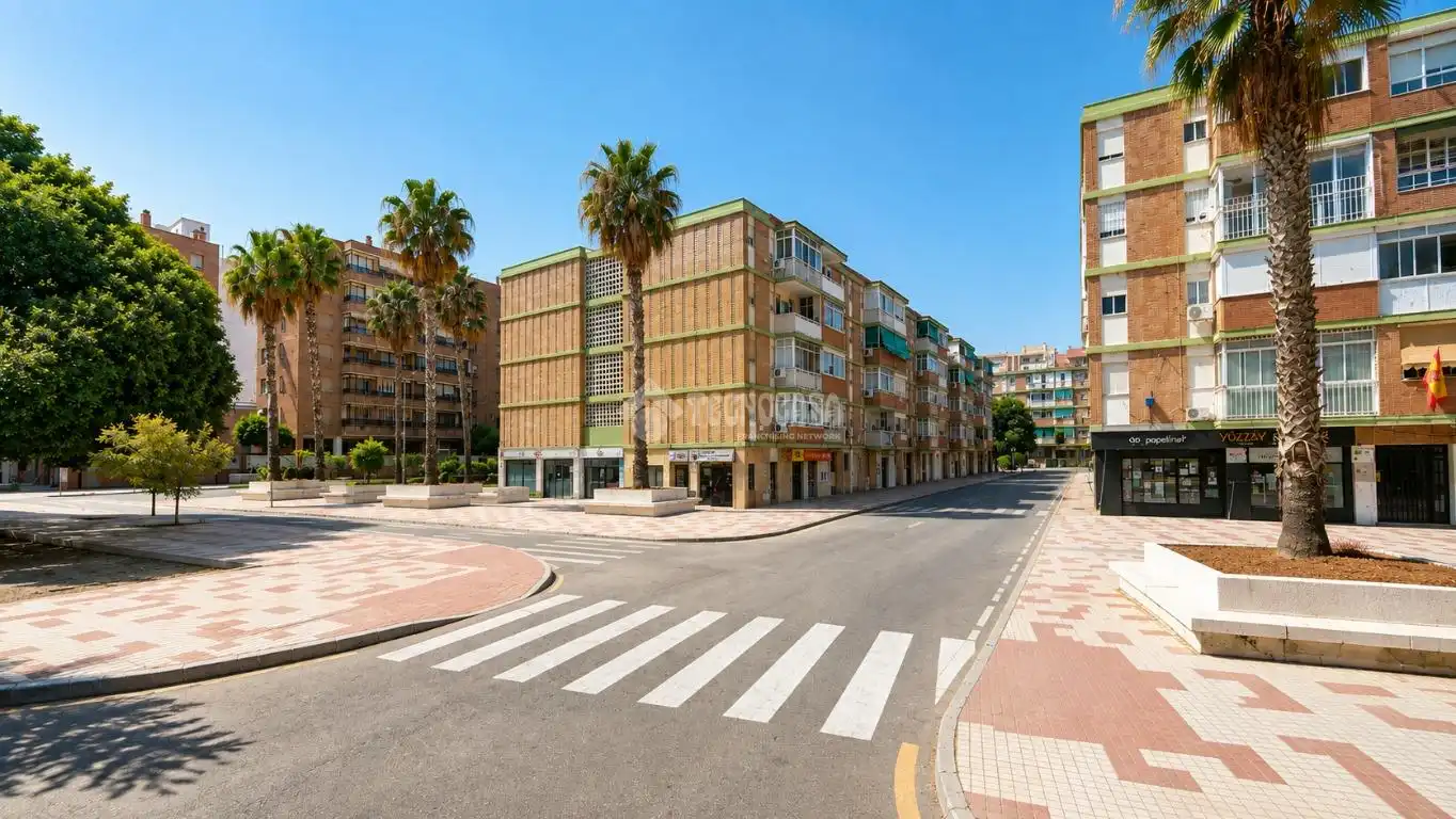 Vista exterior de Pis en venda en Málaga