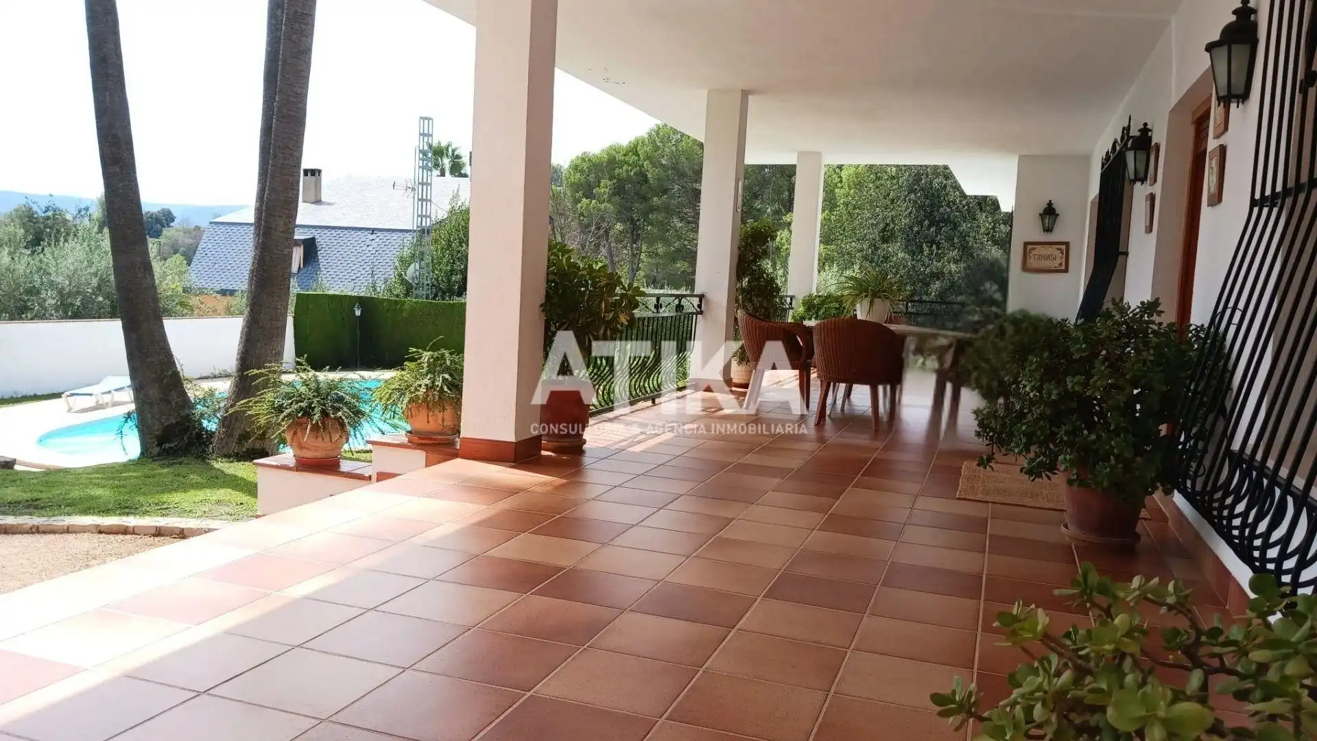 Terrassa de Casa o xalet en venda en Ontinyent amb Aire condicionat, Calefacció i Jardí privat