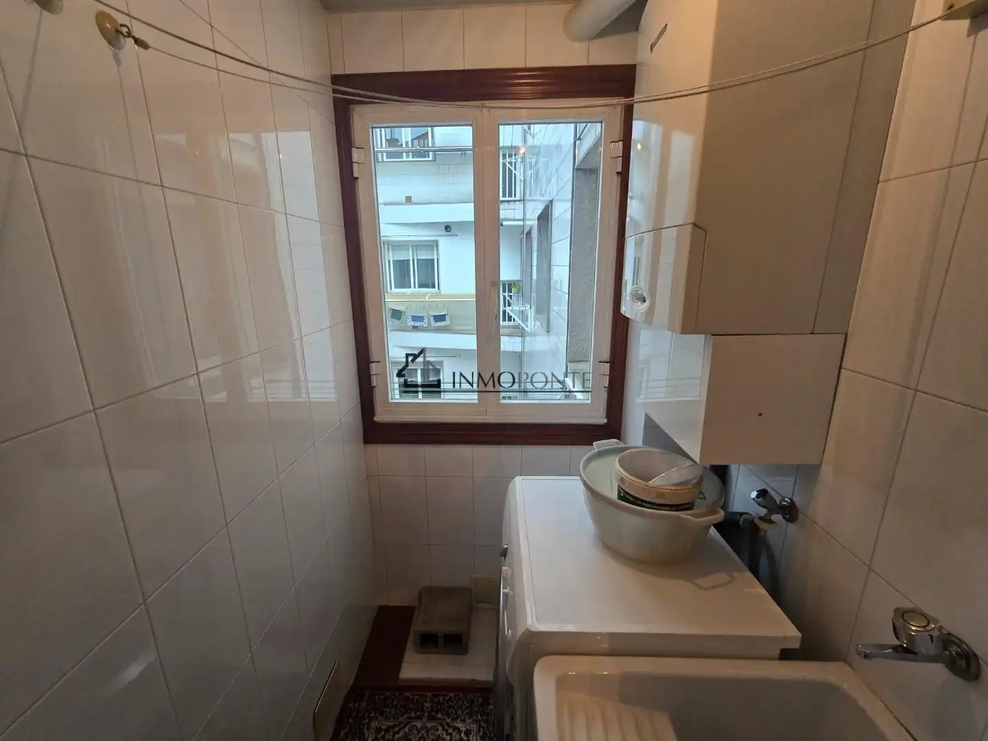 Balcony of Flat for rent in Pontevedra Capital   with Heating, Oven and Washing machine
