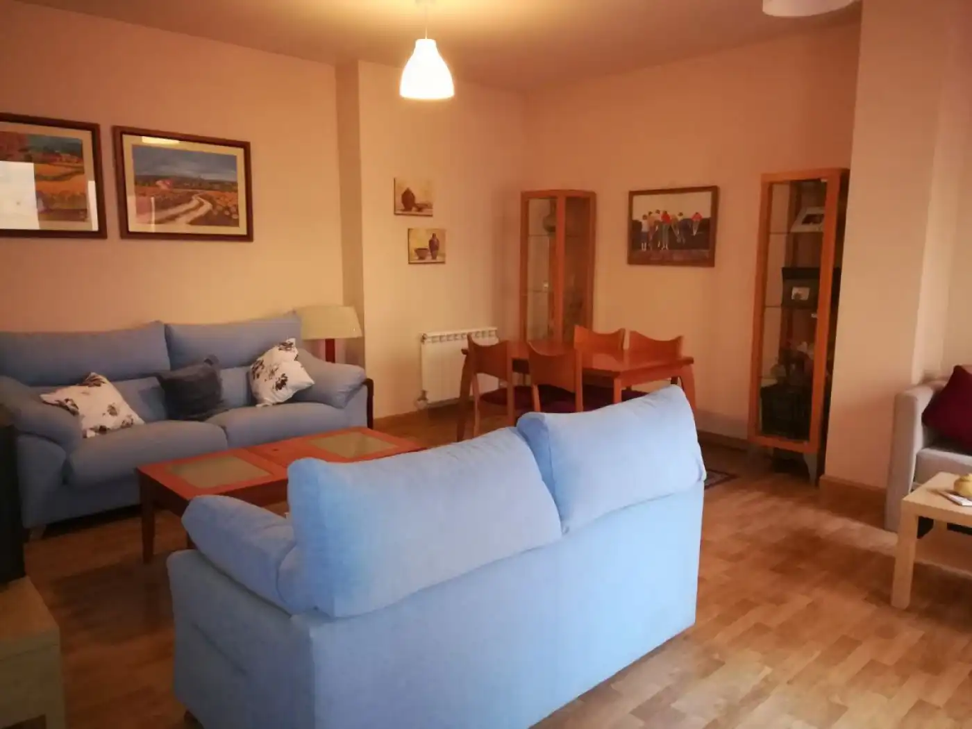Sala d'estar de Casa o xalet en venda en Becerril de Campos amb Calefacció i Parquet