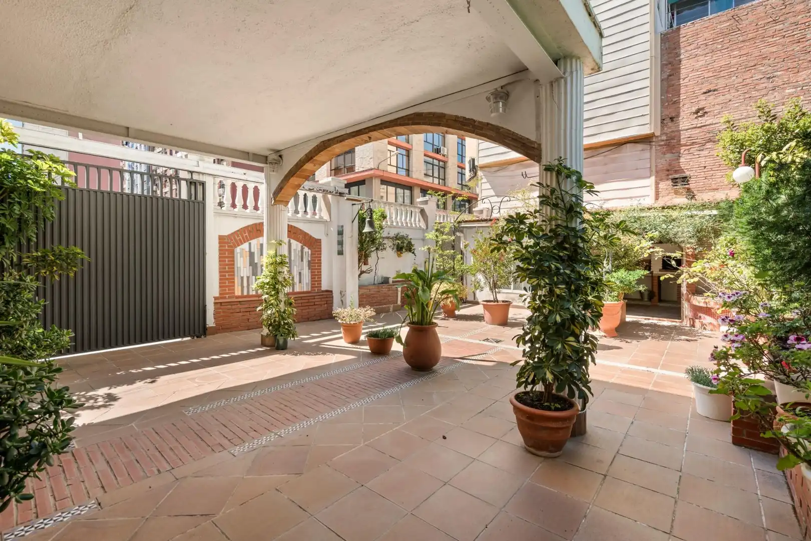 Terraza de Casa adosada en venta en Mollet del Vallès con Aire acondicionado, Calefacción y Jardín privado