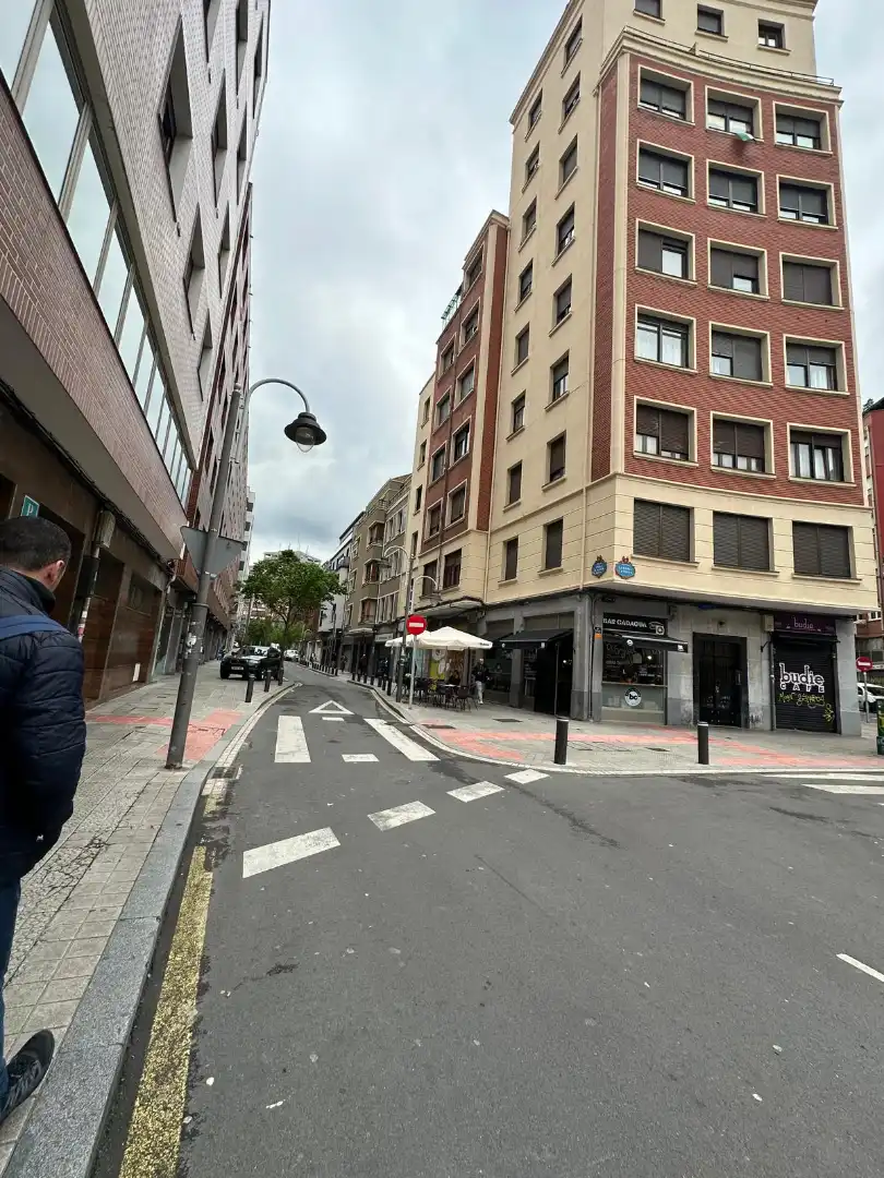 Exterior view of Flat for sale in Bilbao   with Furnished