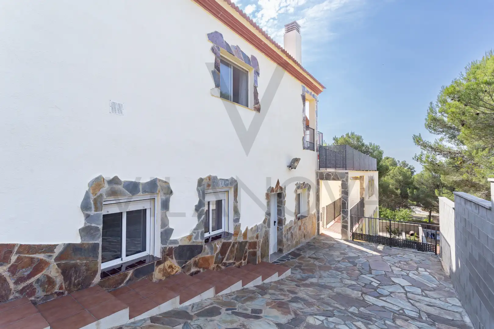 Vista exterior de Casa o chalet en venta en Cabra del Camp con Aire acondicionado, Calefacción y Jardín privado