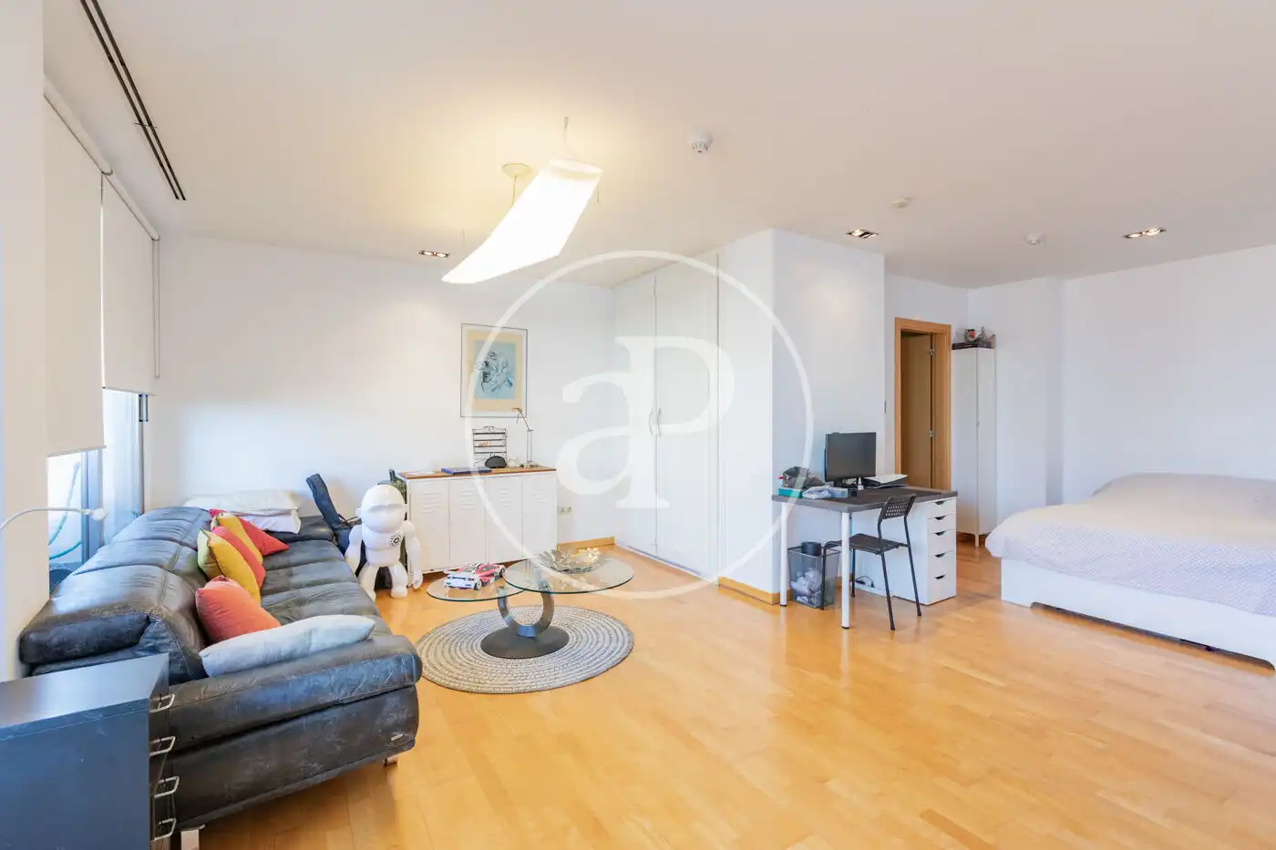 Living room of Attic for sale in San Sebastián de los Reyes  with Air Conditioner, Heating and Terrace
