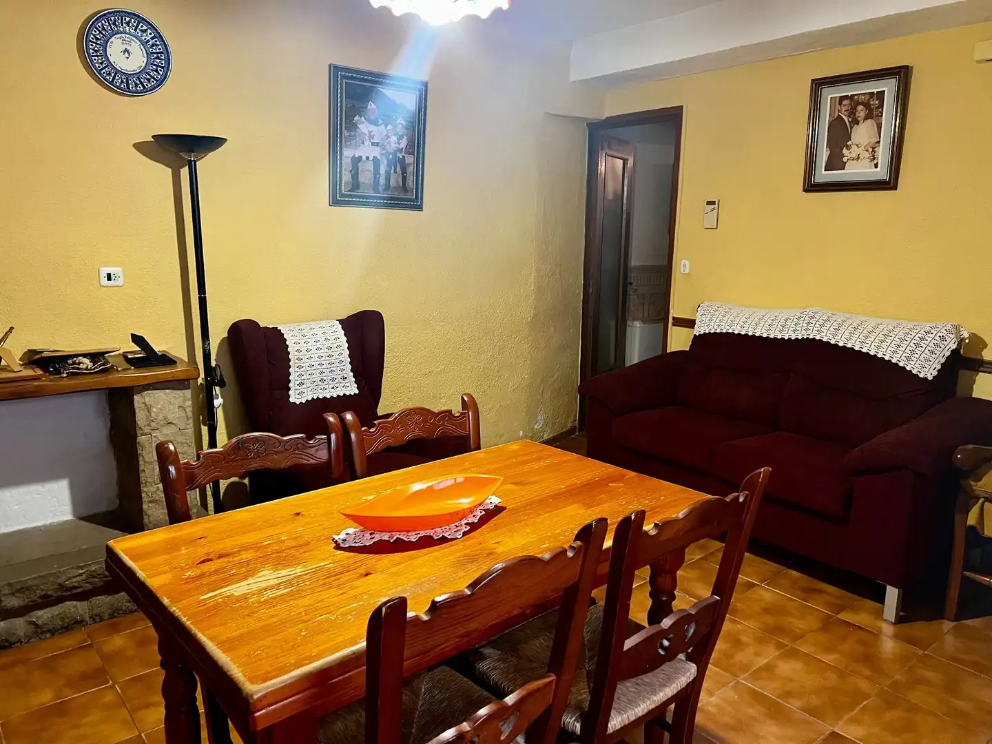 Sala de estar de Finca rústica en venta en Biar con Calefacción, Terraza y Trastero