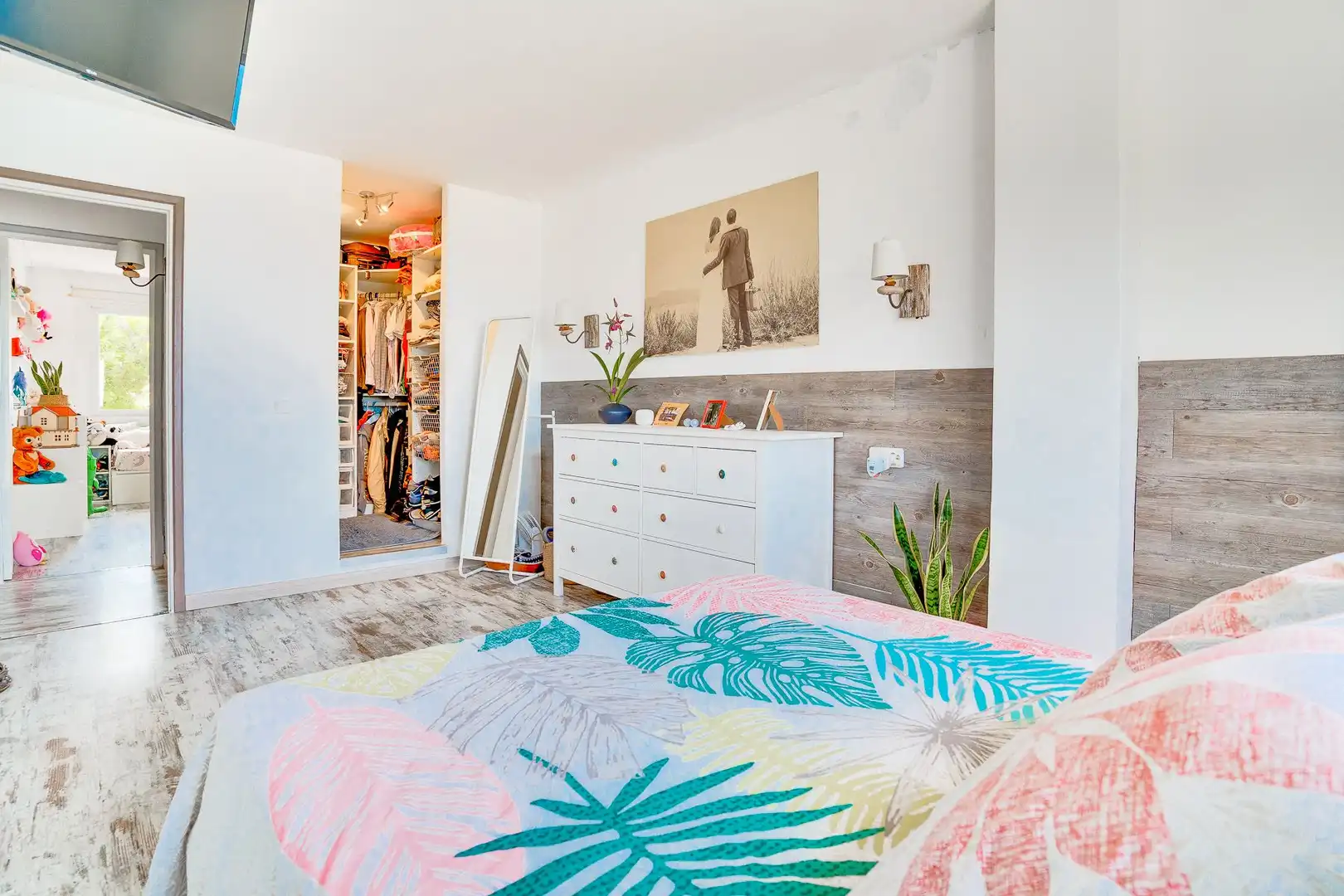 Bedroom of Detached homes for sale in Alcúdia  with Air Conditioner, Heating and Private garden