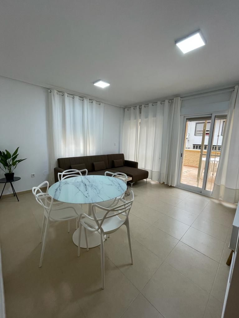 Sala d'estar de Apartament de lloguer en  Murcia Capital amb Aire condicionat, Calefacció i Terrassa