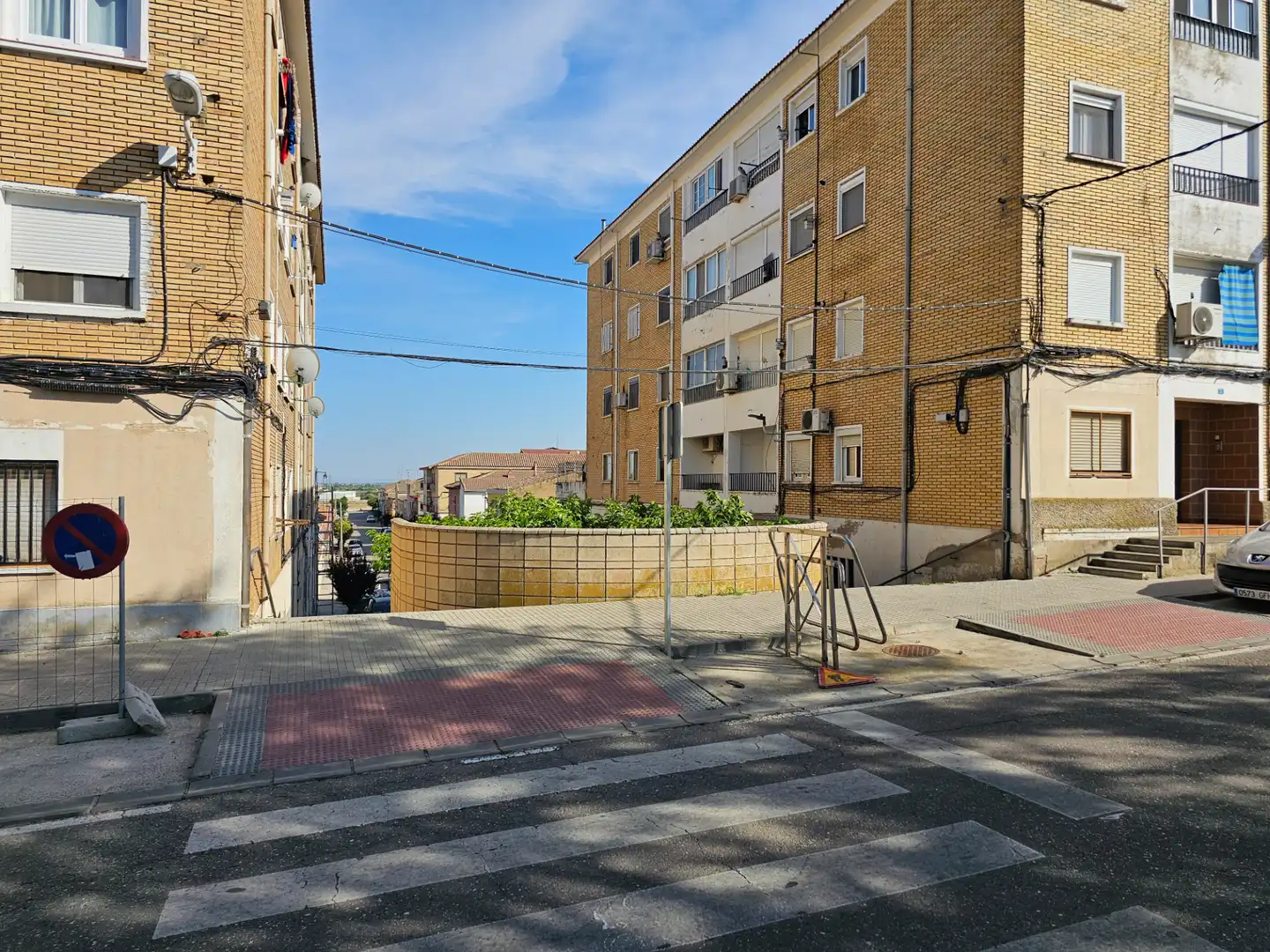 Vista exterior de Pis en venda en Gallur amb Balcó