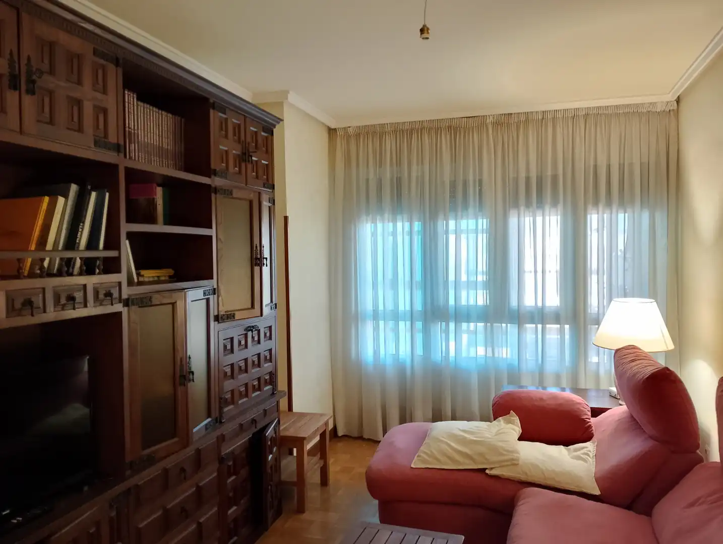 Schlafzimmer von Wohnung zur Miete in Donostia - San Sebastián  mit Heizung, Terrasse und Möbliert