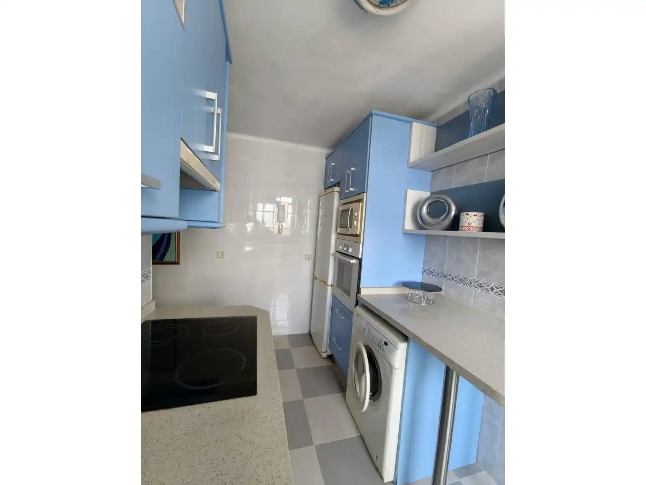 Cocina de Apartamento de alquiler en Centro