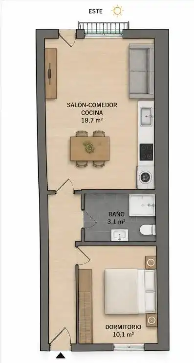 Apartamento en venta en  Palma de Mallorca