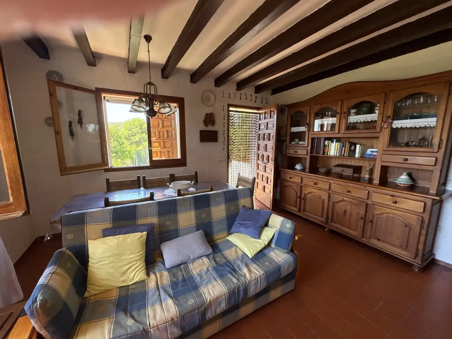 Sala de estar de Casa o chalet en venta en Vespella de Gaià con Jardín privado, Piscina y Amueblado