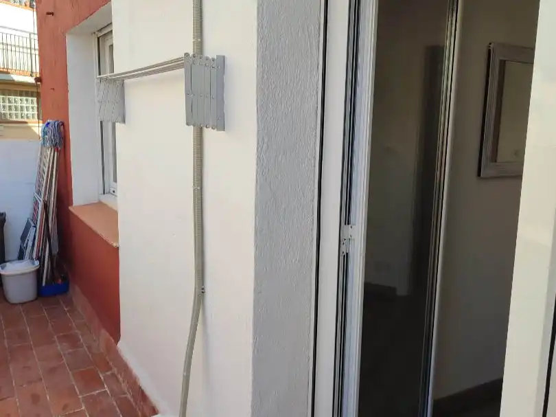 Balcony of Flat for sale in Mataró  with Air Conditioner, Heating and Parquet flooring