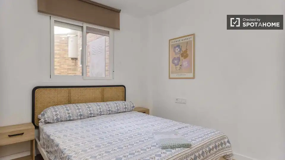 Bedroom of Flat for rent in Sedaví  with Air Conditioner, Heating and Furnished