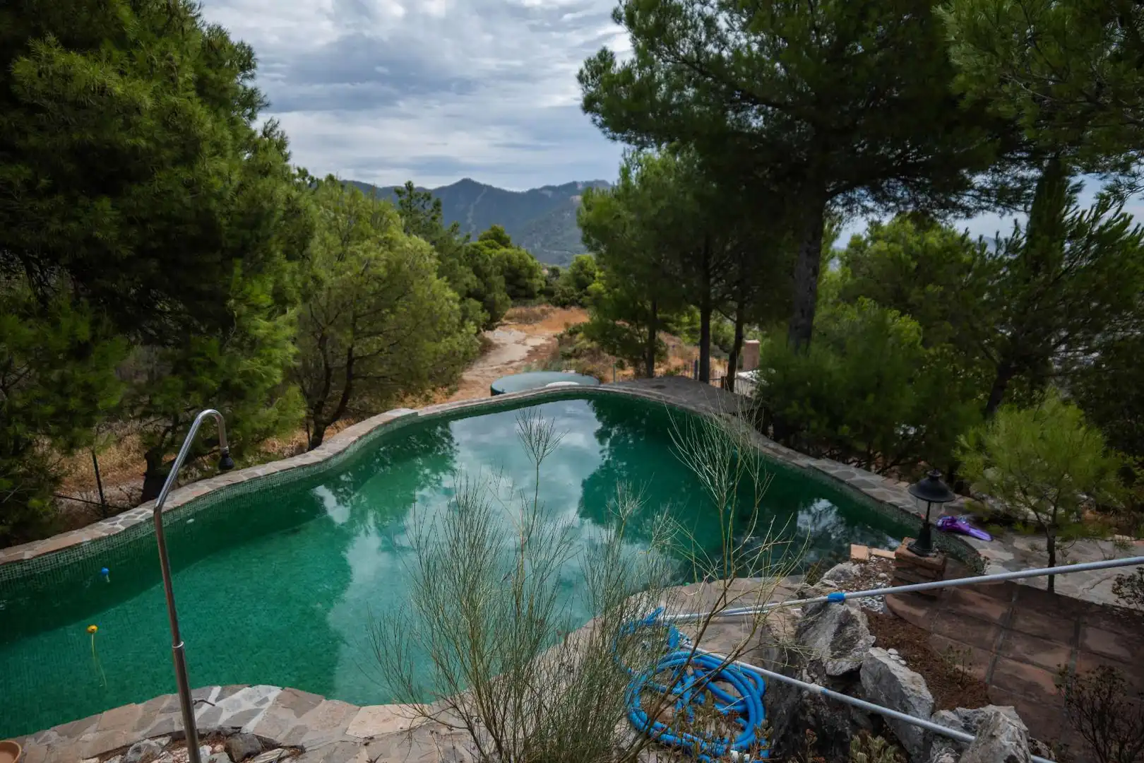 Swimming pool of Houses for sale in Canillas de Albaida  with Air Conditioner, Private garden and Terrace