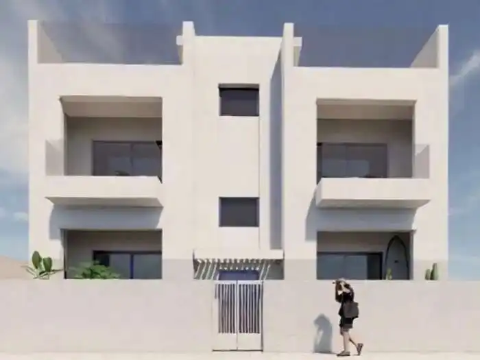 Vista exterior de Piso en venta en San Bartolomé con Terraza