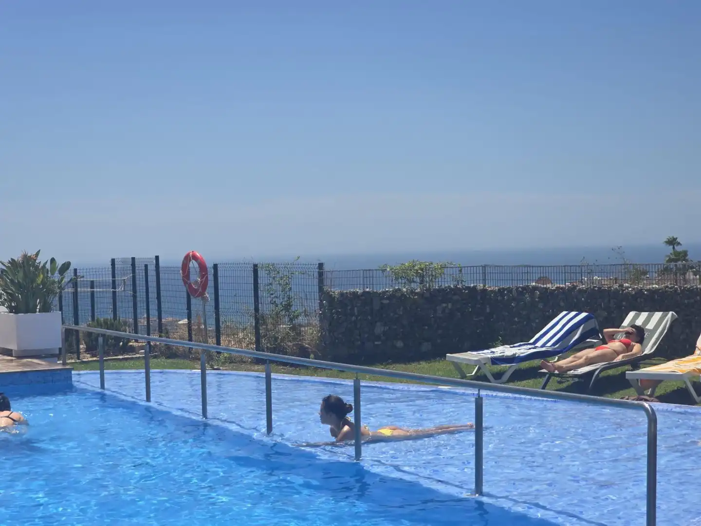 Piscina de Casa o xalet en venda en Mijas amb Aire condicionat, Terrassa i Piscina comunitària