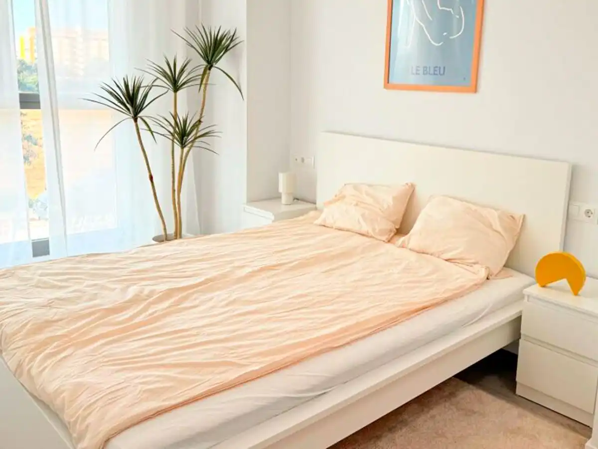 Bedroom of Flat for sale in Dénia  with Air Conditioner and Community pool
