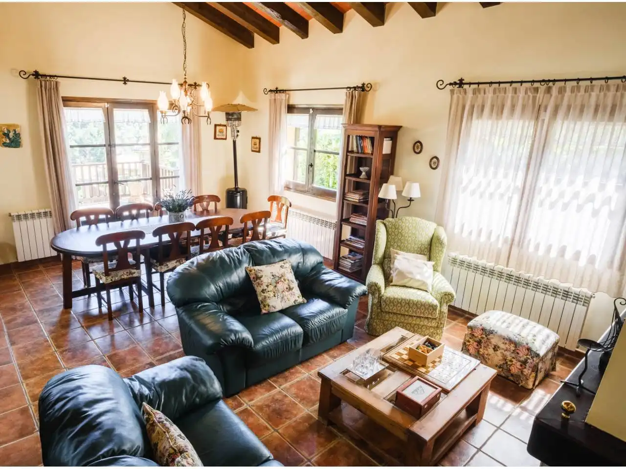 Sala de estar de Casa o chalet en venta en Castell de l'Areny con Calefacción, Jardín privado y Terraza