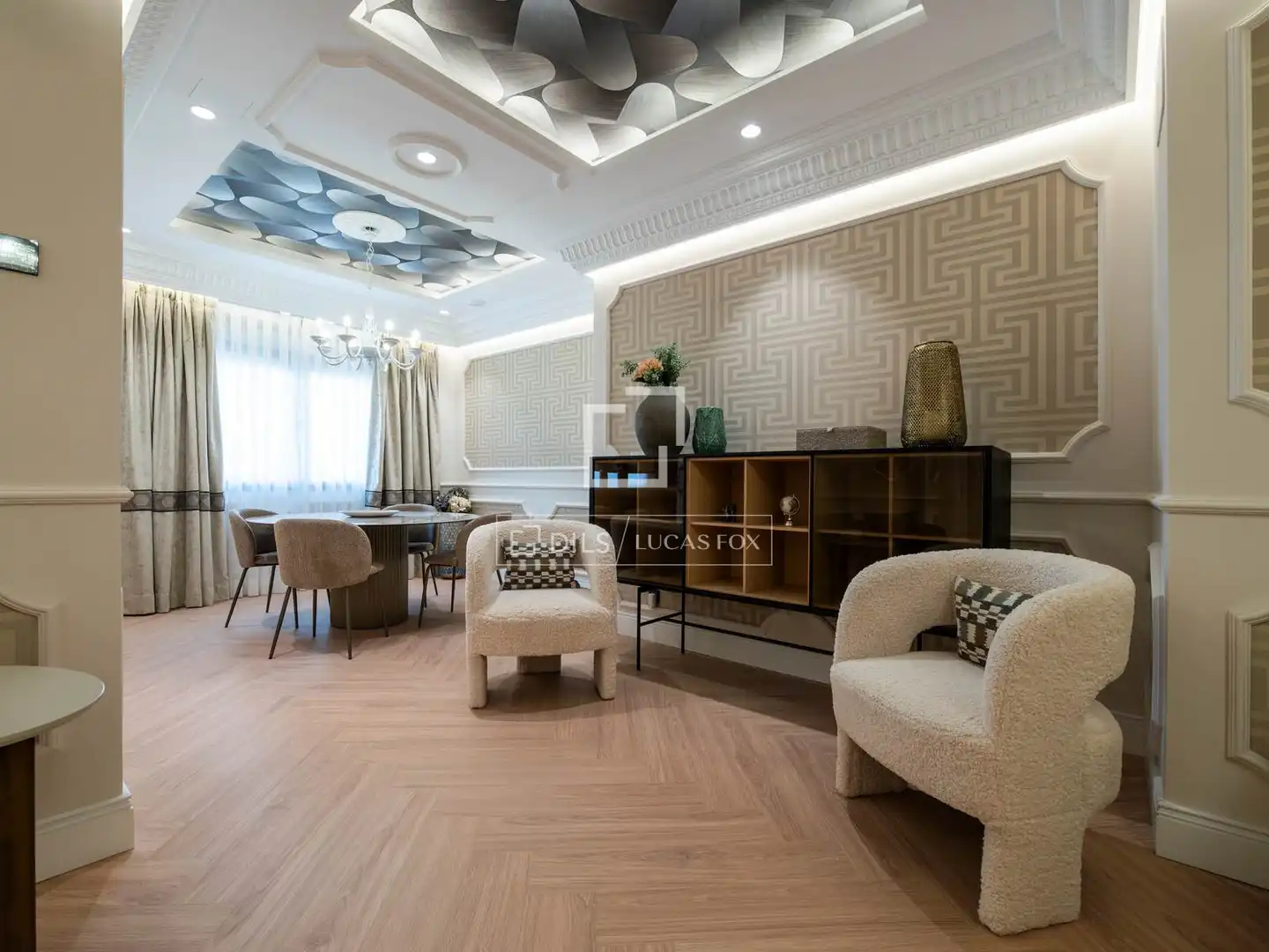 Sala de estar de Piso en venta en Madrid con Aire acondicionado, Calefacción y Parquet