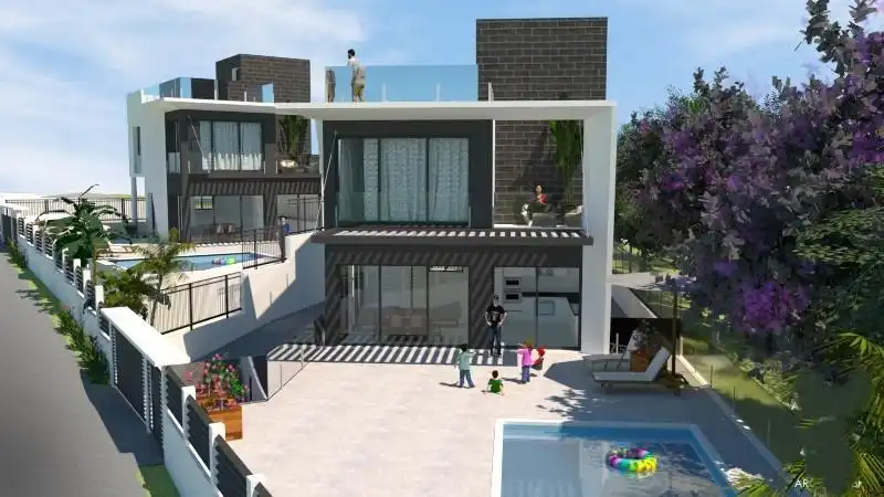 Vista exterior de Casa o chalet en venta en Villajoyosa / La Vila Joiosa con Aire acondicionado, Calefacción y Jardín privado