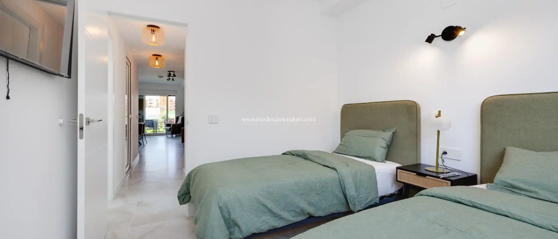 Bedroom of Flat for sale in Orihuela  with Air Conditioner, Heating and Private garden