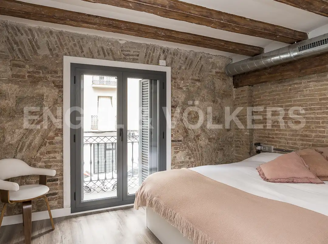 Terrasse von Wohnung zur Miete in Barcelona mit Klimaanlage, Heizung und Möbliert