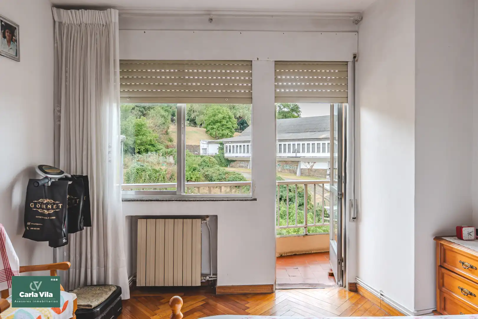 Terraza de Piso en venta en Lugo con Calefacción, Parquet y Terraza
