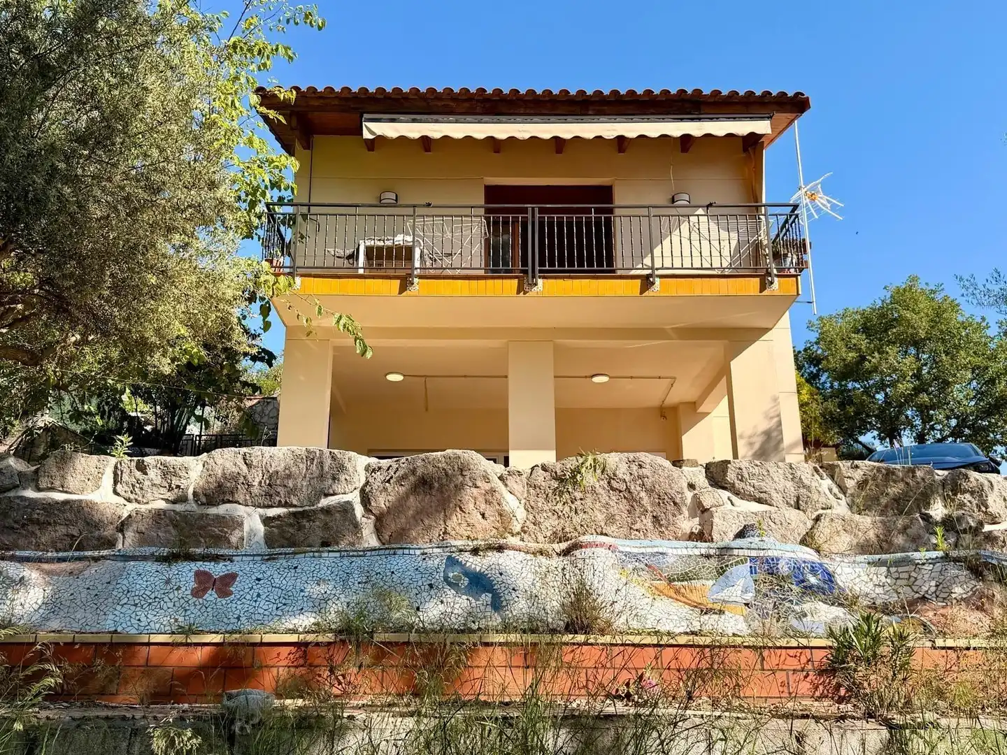 Vista exterior de Casa o chalet en venta en Bigues i Riells del Fai con Calefacción, Jardín privado y Terraza