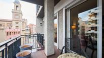 Terrace of Flat for sale in  Barcelona Capital  with Air Conditioner, Heating and Parquet flooring