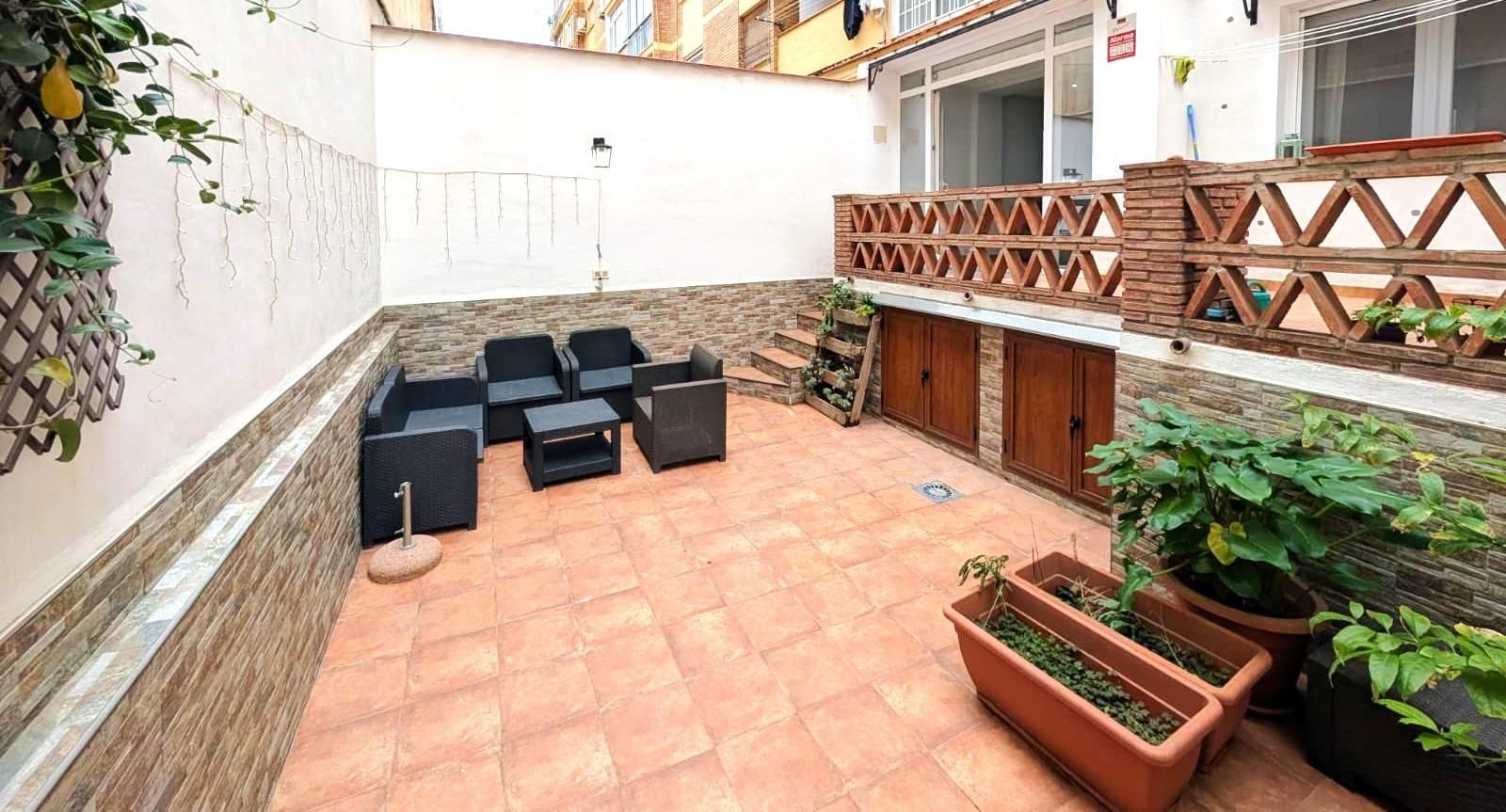 Terrace of Apartment for sale in Málaga Capital  with Air Conditioner, Terrace and Storage room