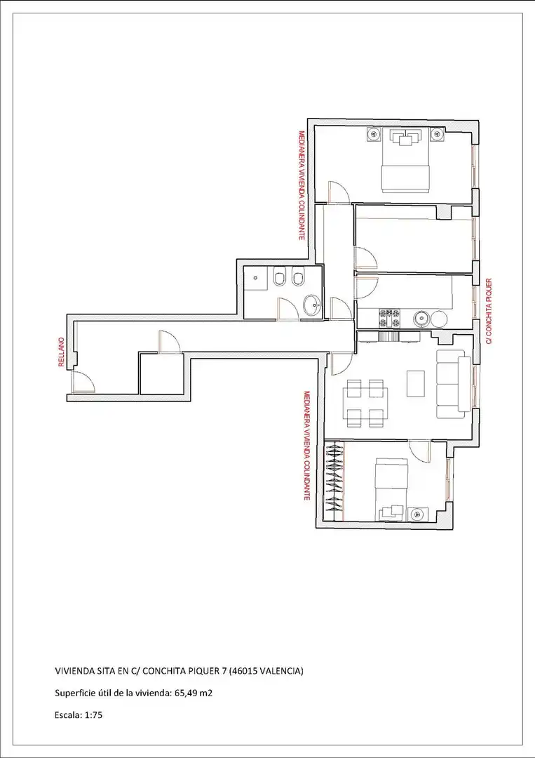 Piso con ascensor en venta en Calle CONCHITA PIQUER 7, imagen 47